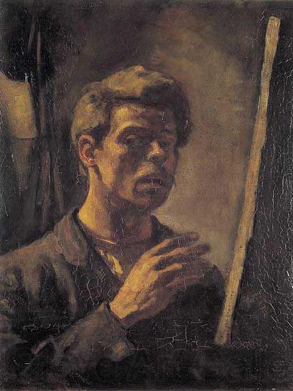 Theo van Doesburg Self-portrait Spain oil painting art